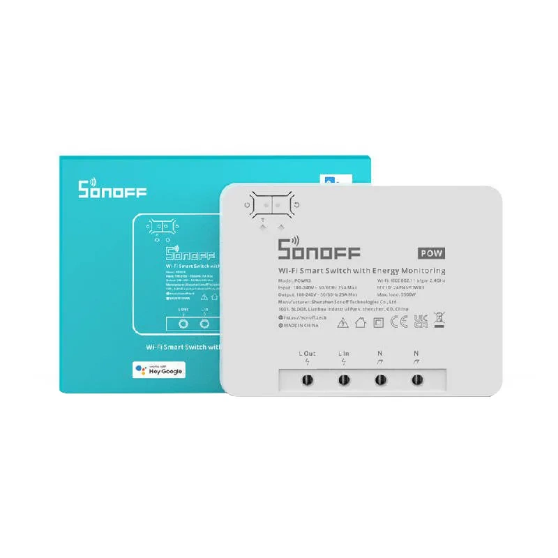 Sonoff POWR3 smart WiFi switch with current measurement function - Image 5