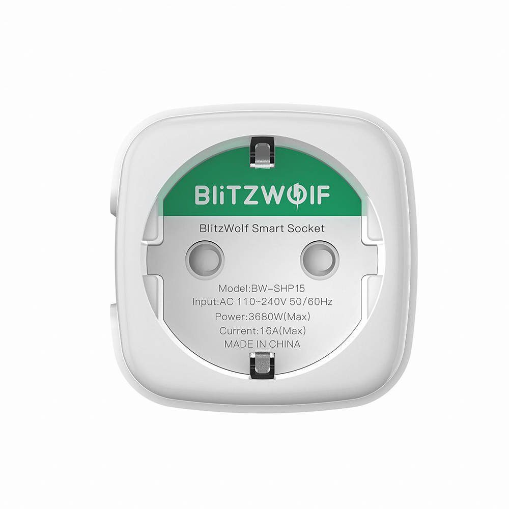 Smart socket Blitzwolf BW-SHP15, ZigBee, 3680W - Image 5