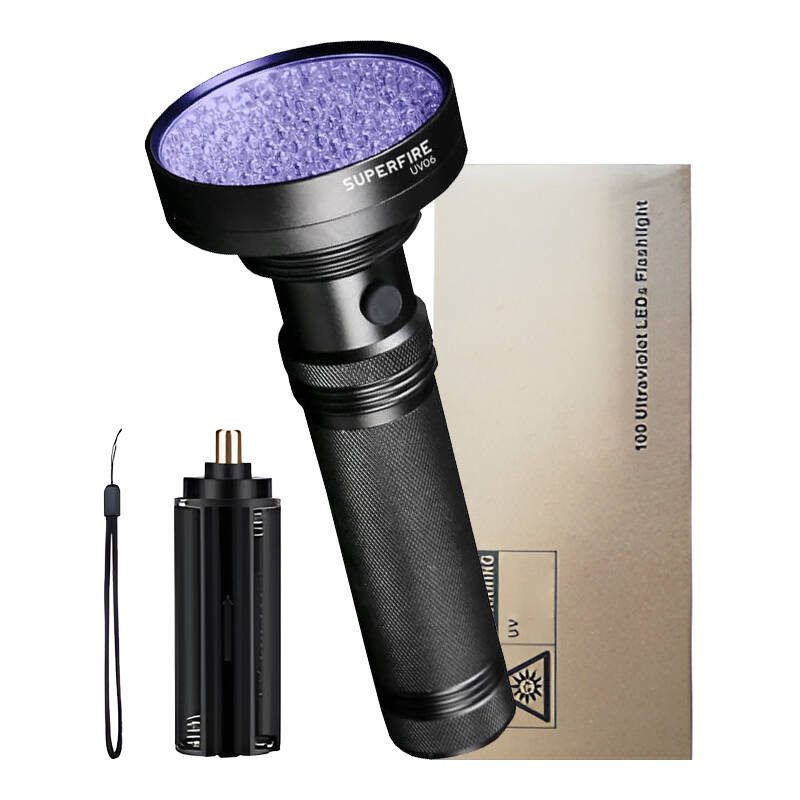 UV Flashlight Superfire UV06, 395NM - Image 2