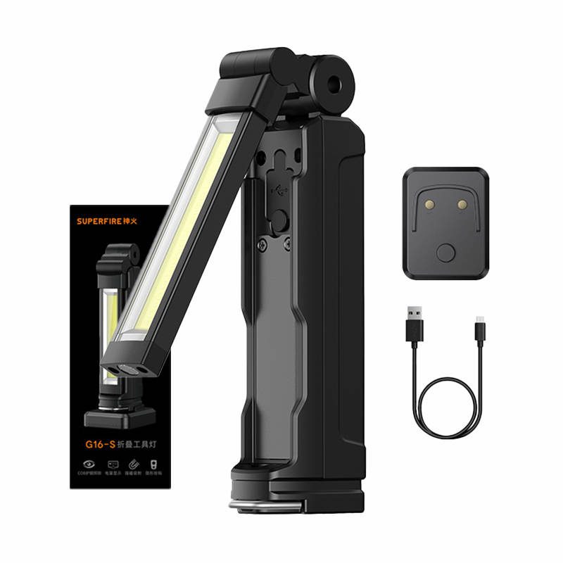 Superfire G16-S multifunction flashlight, 800lm, USB-C