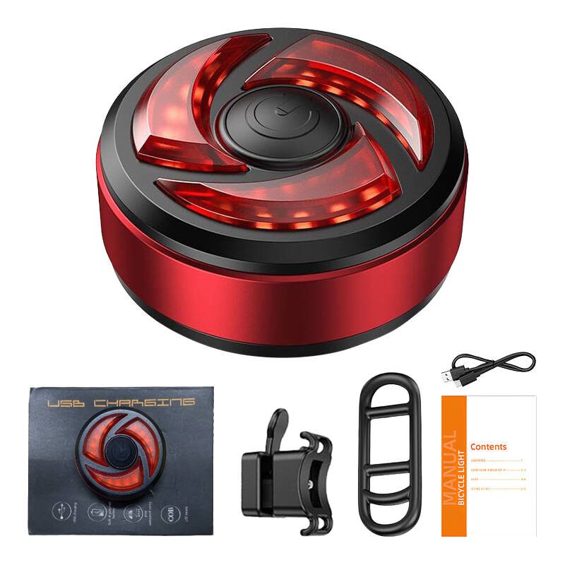 Superfire BTL02 rear bike light, USB, 330 mAh, 3 modes - Image 3