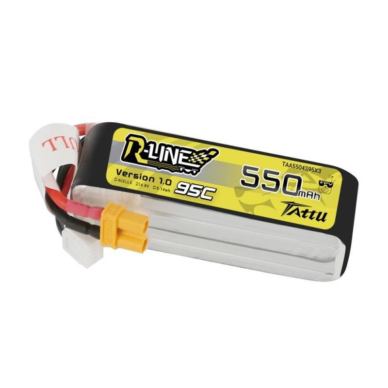 Battery Tattu R-Line 550mAh 14.8V 95C 4S1P - Image 4