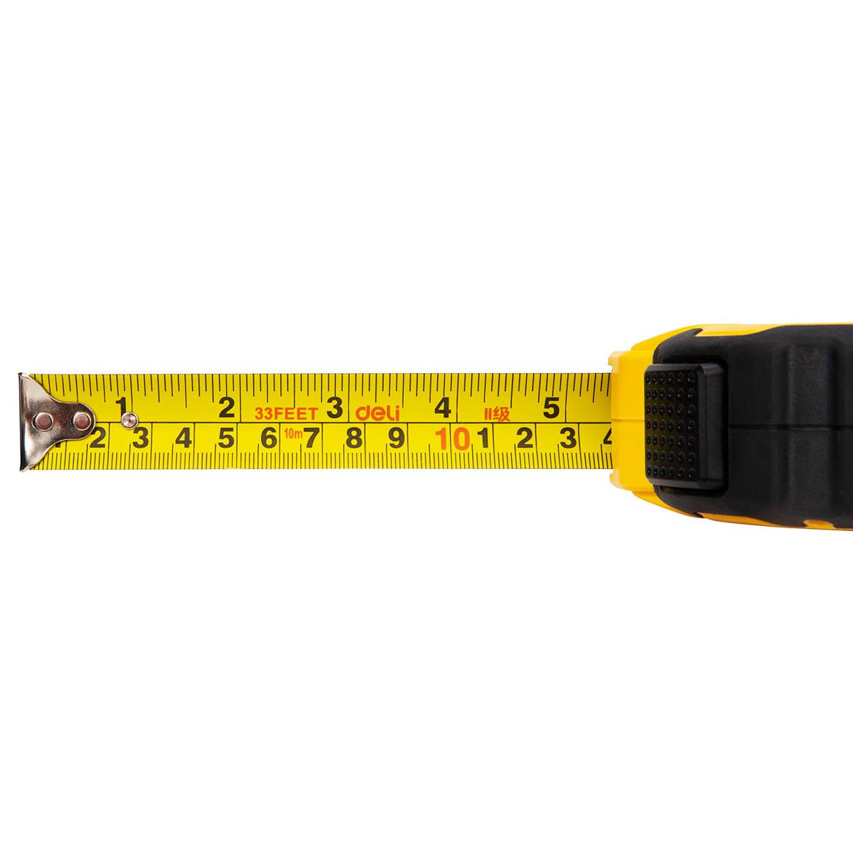 Steel Measuring Tape 10m/25mm Deli Tools EDL3799Y (yellow) - Image 5