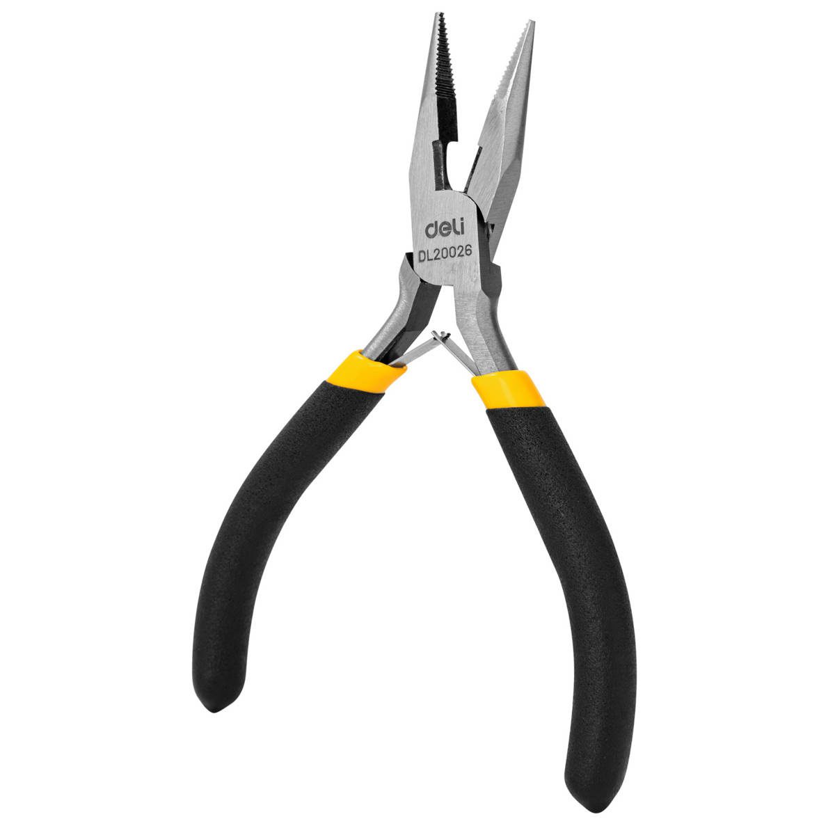Mini Pliers 5" Deli Tools EDL20026 (yellow) - Image 2