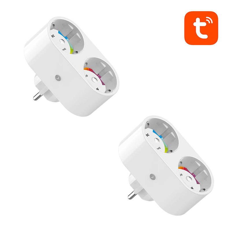 Gosund SP211 dual WiFi smart socket, 2 pieces 3500W (two-pack) Tuya - Image 2