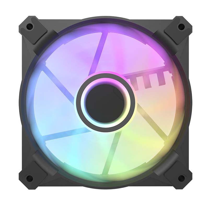 Computer fan set Darkflash INF8 ARGB, 3in1 120x120 (black) - Image 2