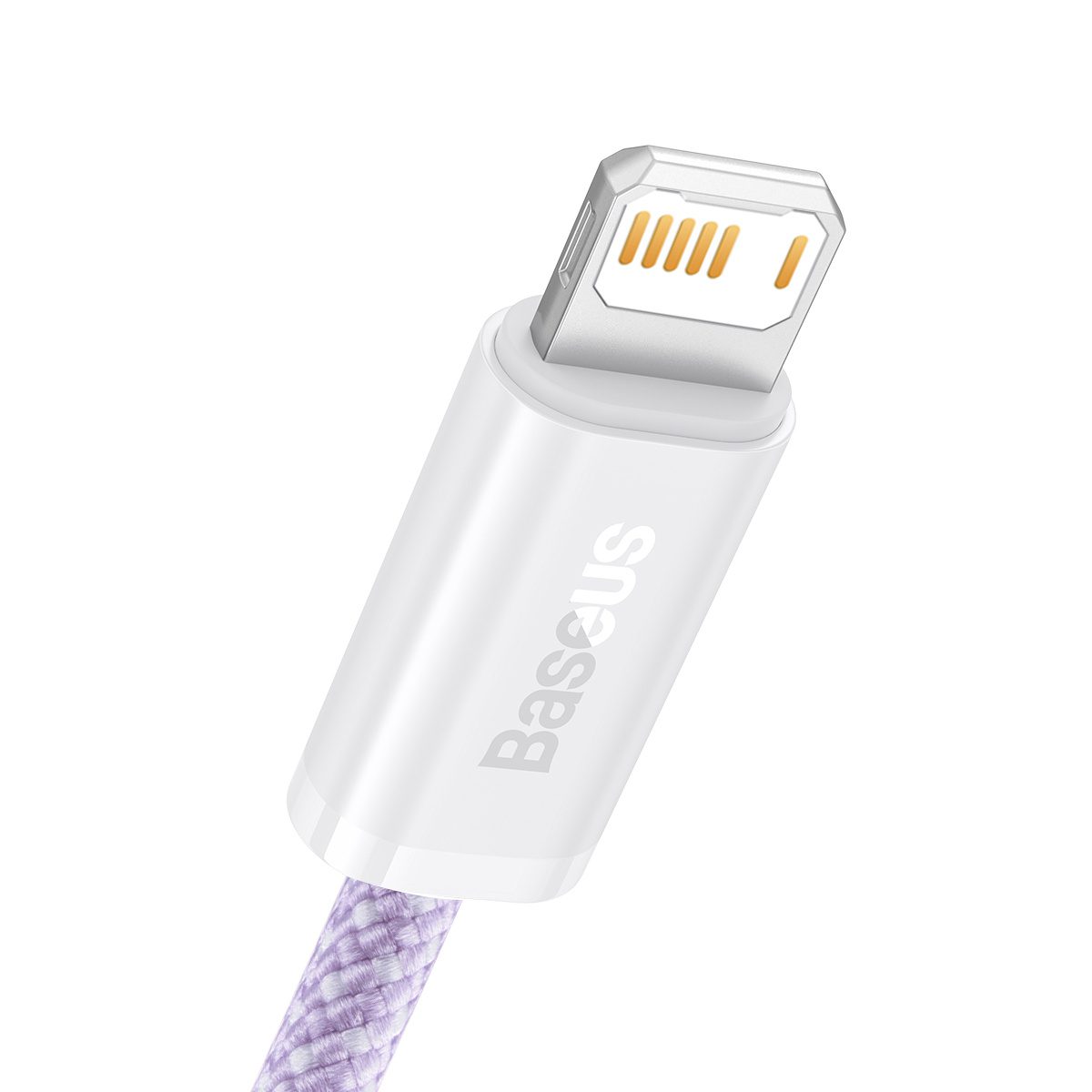 Baseus Dynamic cable USB to Lightning, 2.4A, 2m (Purple) - Image 3