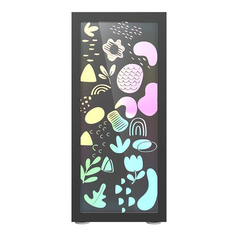 Darkflash DK210 Graffiti computer case (black) - Image 5