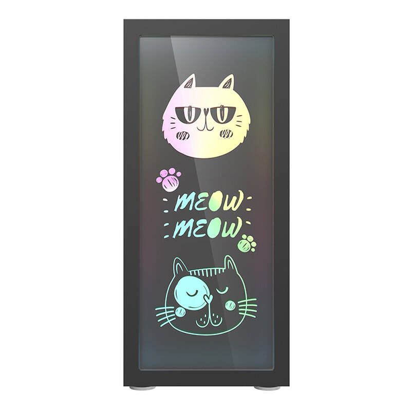 Darkflash DK210 Graffiti computer case (black) - Image 6