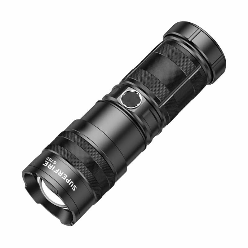 Superfire GT60 flashlight - 2600 lm, 2 modes, USB-C - Image 2