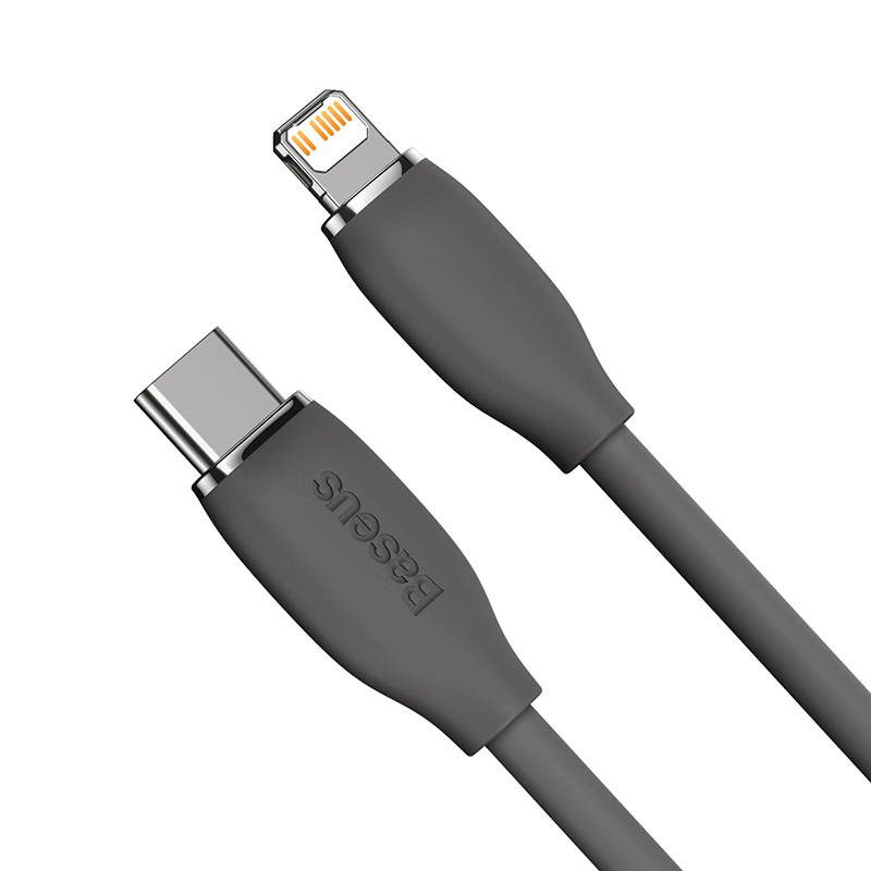 Baseus Jelly cable USB-C to Lightning, 20W, 1,2m (black) - Image 6
