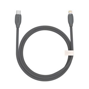 Baseus Jelly cable USB-C to Lightning, 20W, 1,2m (black)