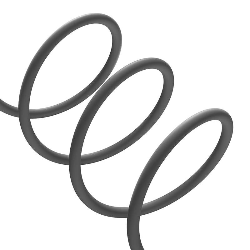 Baseus Jelly cable USB to Lightning, 2,4A, 1,2m (black) - Image 3