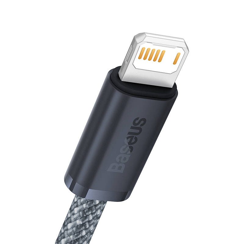Baseus Dynamic Series cable USB to Lightning, 2.4A, 2m (gray) - Image 5