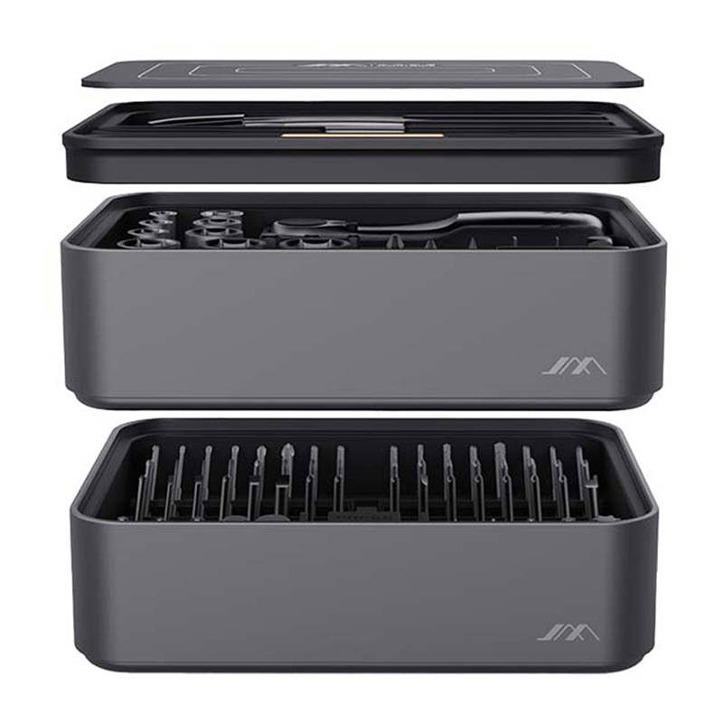 Screwdrivers, Tweezers, Ratchet Wrench, Set of 100 pcs, JIMI Home FM-3, - Image 3