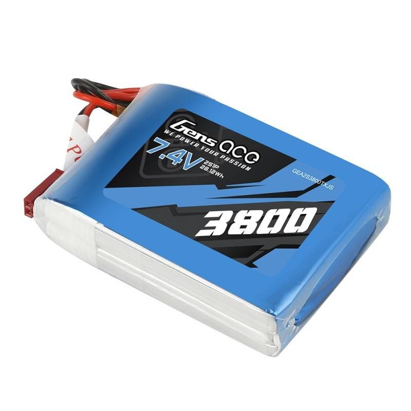 Battery Gens Ace 3800mAh 7.4V 1C 2S1P do Taranis Q X7 - Image 2