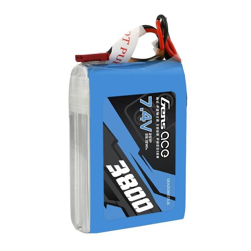 Battery Gens Ace 3800mAh 7.4V 1C 2S1P do Taranis Q X7 - Image 3