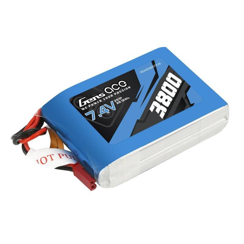 Battery Gens Ace 3800mAh 7.4V 1C 2S1P do Taranis Q X7 - Image 4