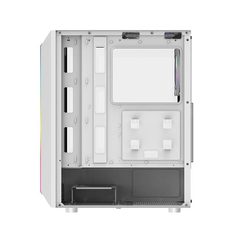Darkflash DK151 LED computer case (white) + 3 RGB fans - Image 5