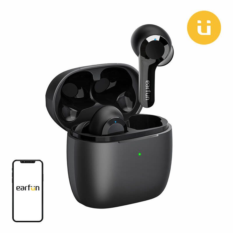 Earphones TWS EarFun Air (black)
