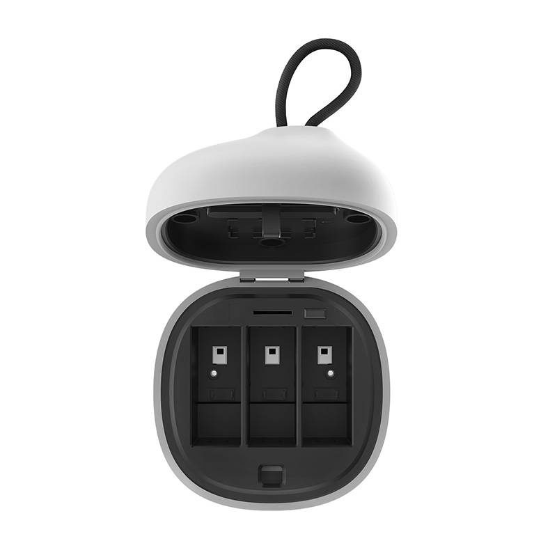 Allin box Telesin waterproof three-channel charger + 2 batteries for GoPro Hero 12 / Hero 11 / Hero 10 / Hero 9 (GP-BTR-905-GY-B) - Image 6