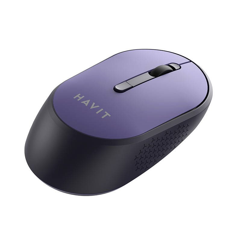 Universal wireless mouse Havit MS78GT (purple) - Image 5