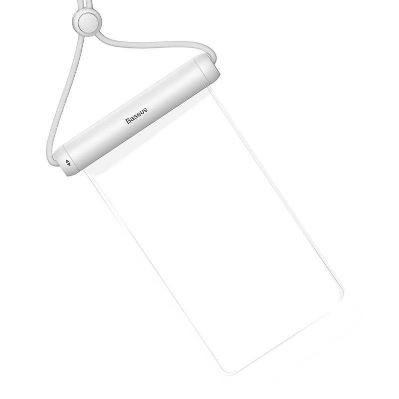 Baseus Cylinder Slide-cover waterproof smartphone bag (white) - Image 2