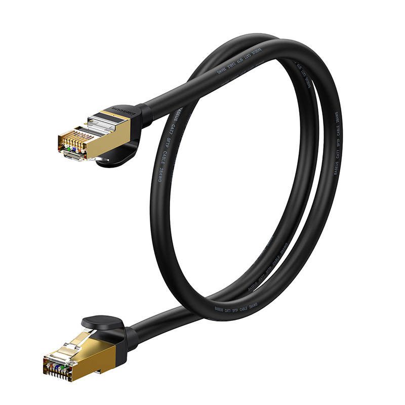 Baseus Ethernet RJ45, 10Gbps, 1m network cable (black) - Image 3