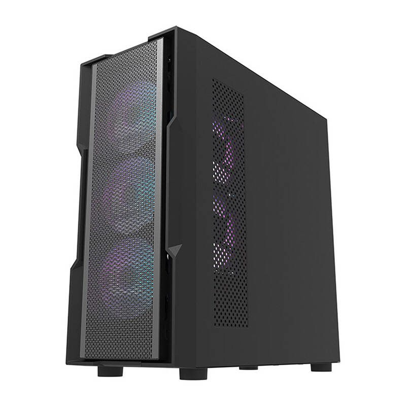 Darkflash DK431 Mesh computer case (black) + 4 ARGB fans - Image 6