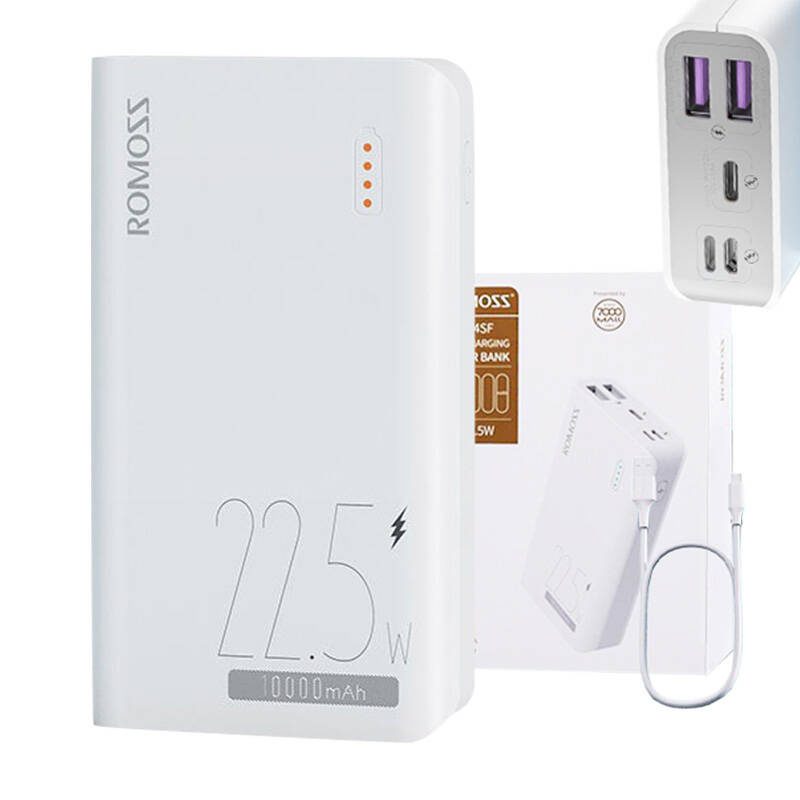 Powerbank Romoss SENSE4SF 10000mAh, 22.5W (white) - Image 2