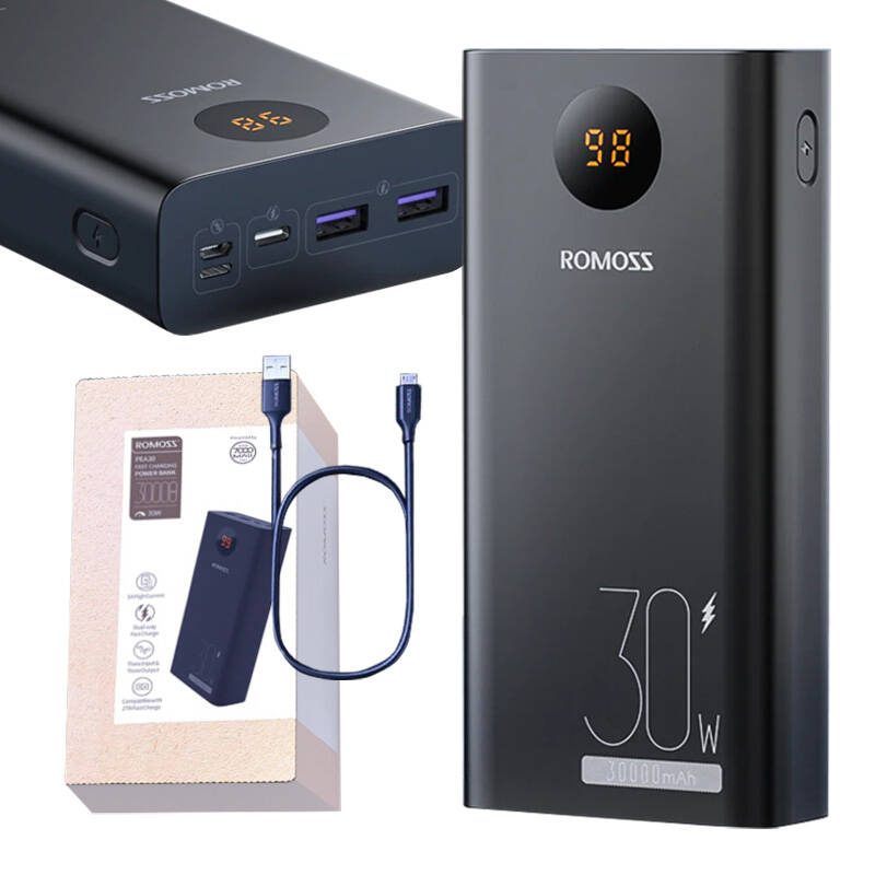 Powerbank Romoss PEA30 30000mAh (black) - Image 3