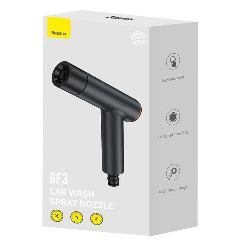 Watering nozzle for the Baseus GF3 garden hose (black) - Image 5