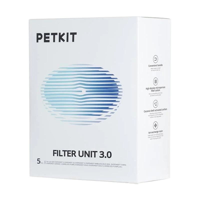 Replacement filters for PetKit Eversweet fountain (5pcs) - Image 3
