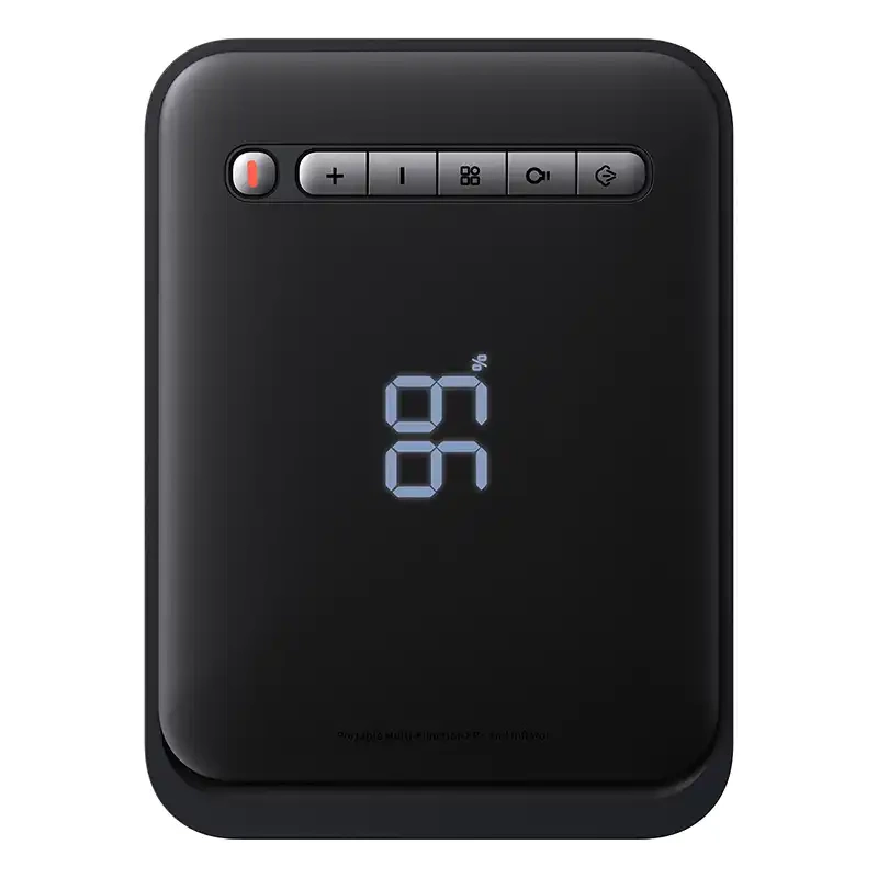 Powerbank / Starter + Compressor 2in1 Baseus Super Energy Car Jump Starter, 8000mAh, 1000A USB (black) - Image 2