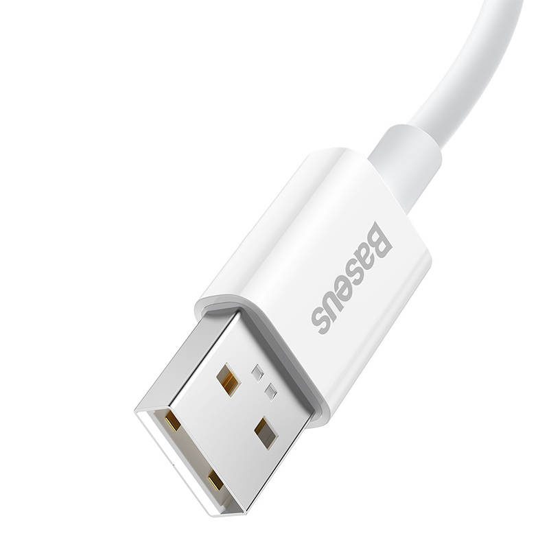 Baseus Superior Series Cable USB to USB-C, 65W, PD, 1m (white) - Image 3