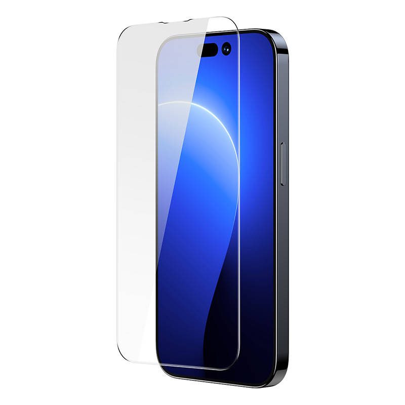 Baseus Crystal Tempered Glass 0.3mm for iPhone 14 Pro (2pcs) - Image 5