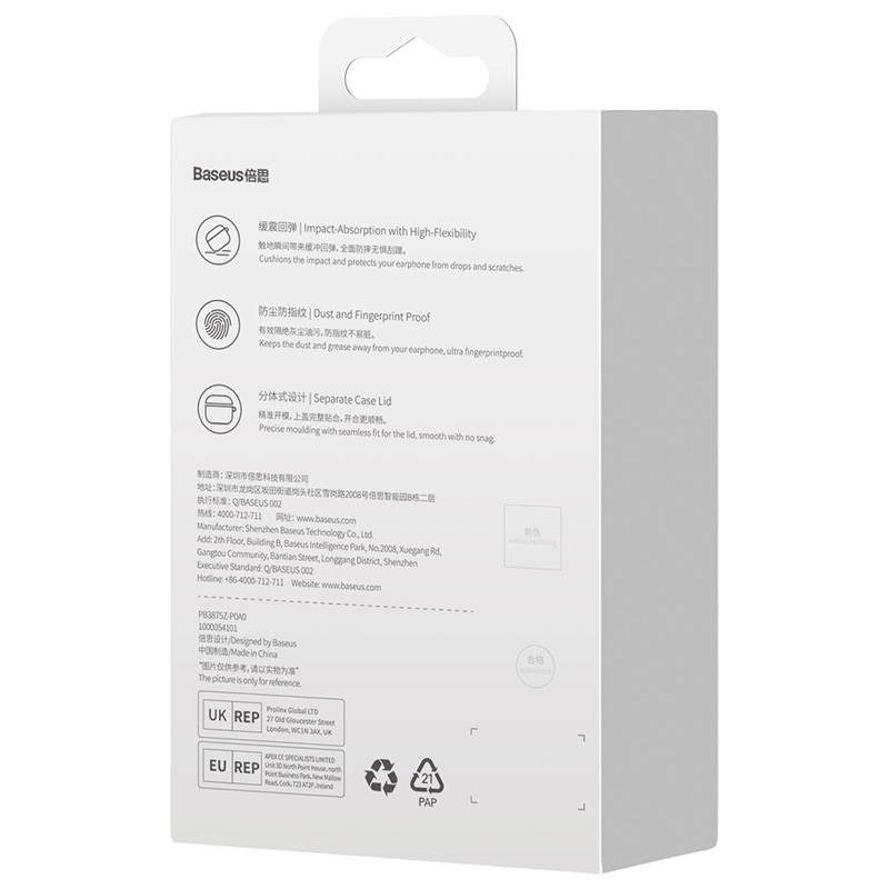 Baseus Crystal Transparent Case for AirPods 3 - Image 6