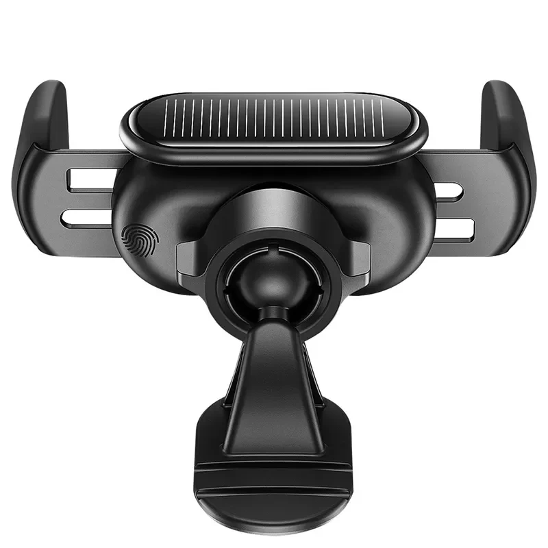 Solar Electric Car Phone Holder Baseus Steel Cannon Pro (Black) - Image 6