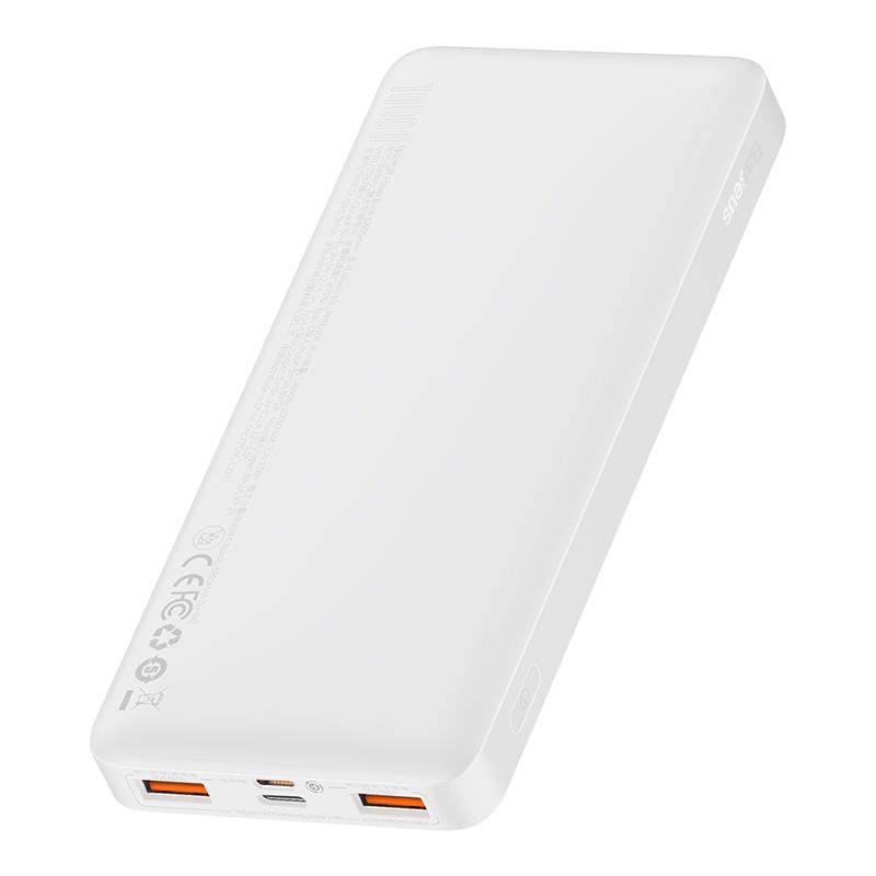 Powerbank Baseus Bipow 10000mAh, 20W (white) - Image 2