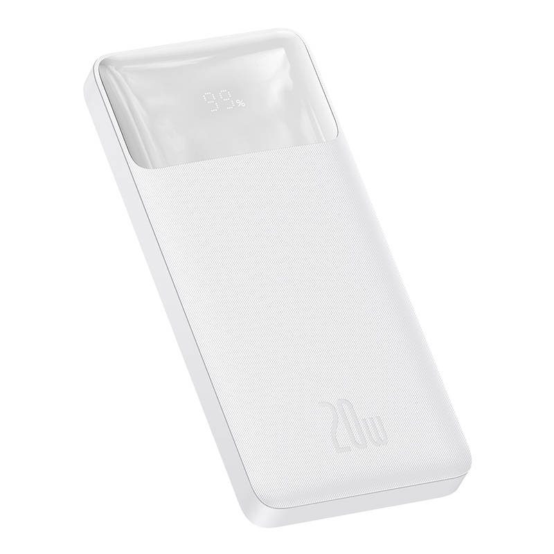 Powerbank Baseus Bipow 10000mAh, 20W (white) - Image 6