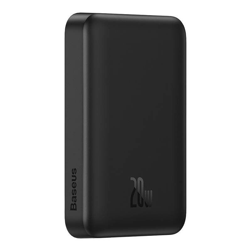 Powerbank Baseus Magnetic Mini 10000mAh, USB-C 20W MagSafe (black) - Image 5