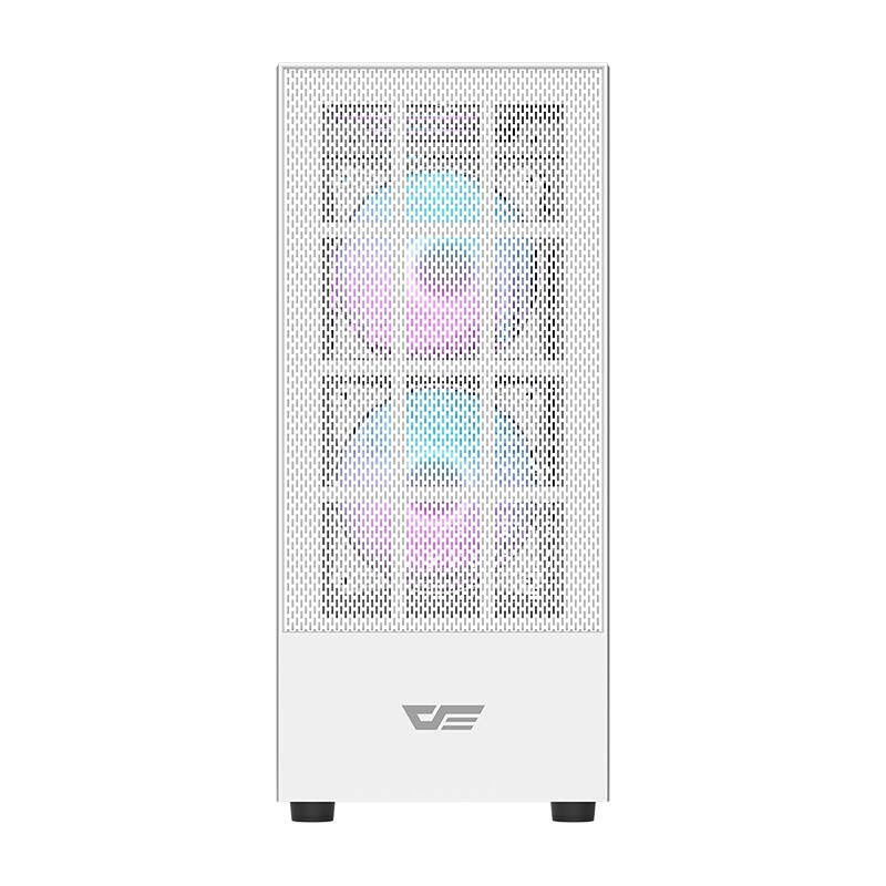 Darkflash A290 computer case (white) + 3 RGB fans - Image 4