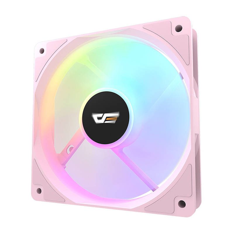 Computer Fan Darkflash CL12 LED (120x120) (pink) - Image 2