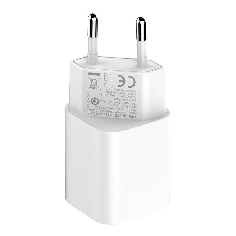 Wall charger LDNIO A2318M USB, USB-C + USB-C - Lightning Cable - Image 3