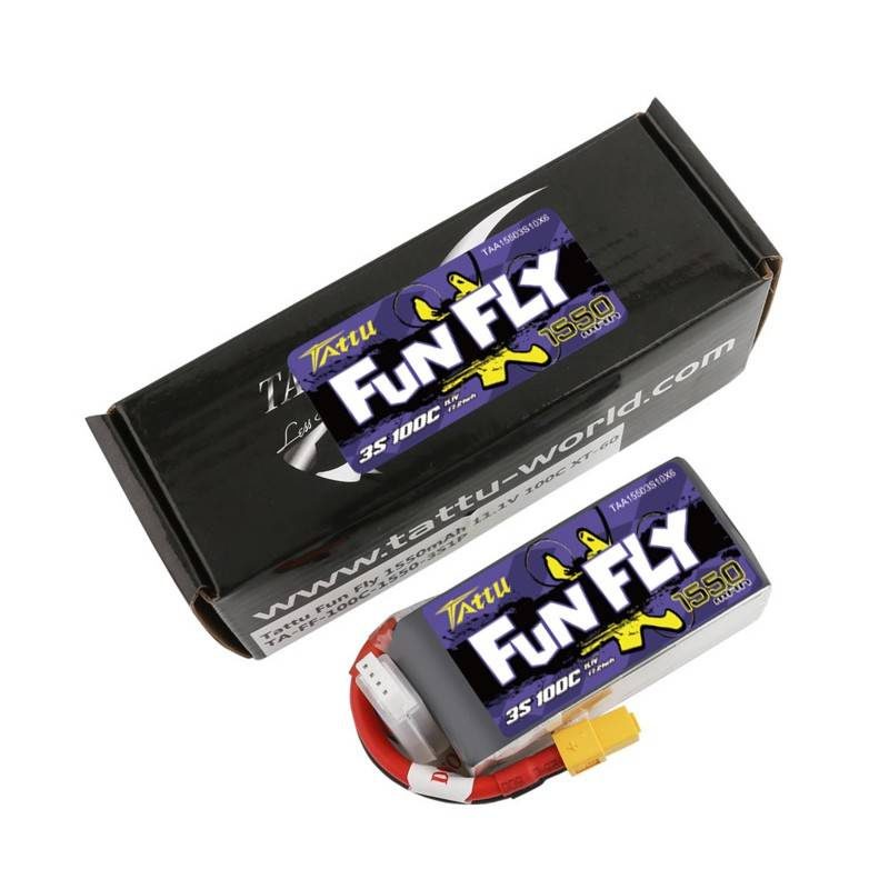 Battery Tattu Funfly 1550mAh 11,1V 100C 3S1P - Image 5
