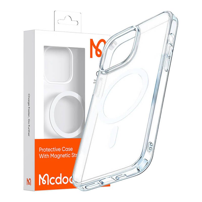 Transparent magnetic case Mcdodo PC-1890 for iPhone 12/12 Pro, Magsafe - Image 3