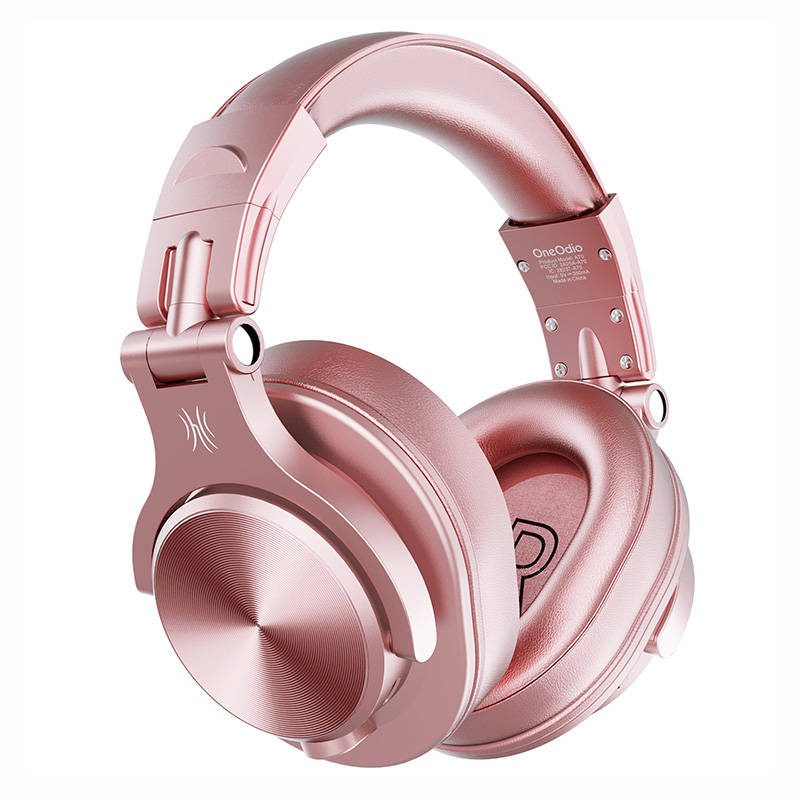 Oneodio Fusion A70 Wireless Headphones (pink) - Image 2