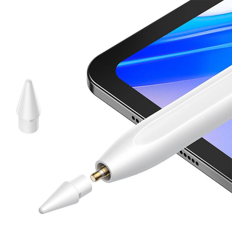 Smooth Writing Stylus with LED Indicators (Active) White - Image 5