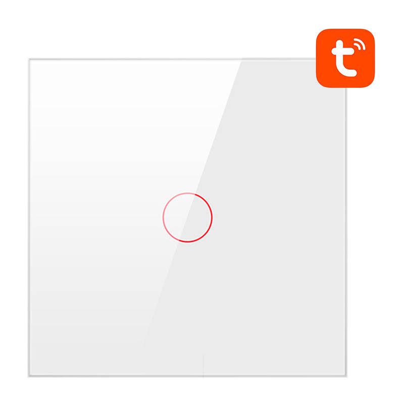 Smart Light Switch WiFi Avatto TS02-EU-W1 1 way TUYA (white) - Image 2