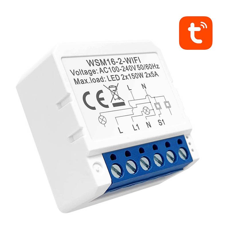 Smart Switch Module WiFi Avatto WSM16-W2 TUYA - Image 3
